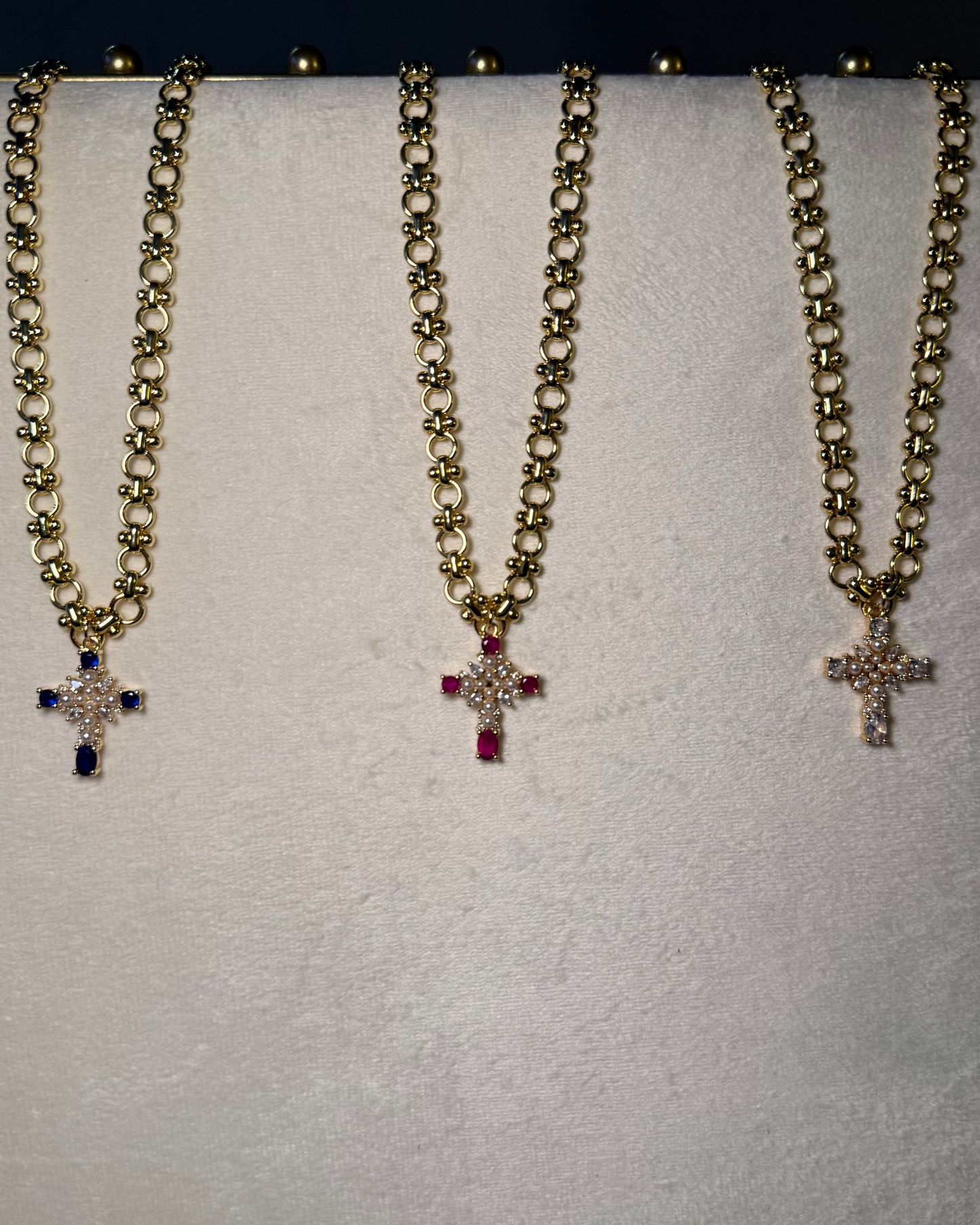 Aurelia Cross Necklace