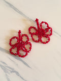 Hibiscus Earrings