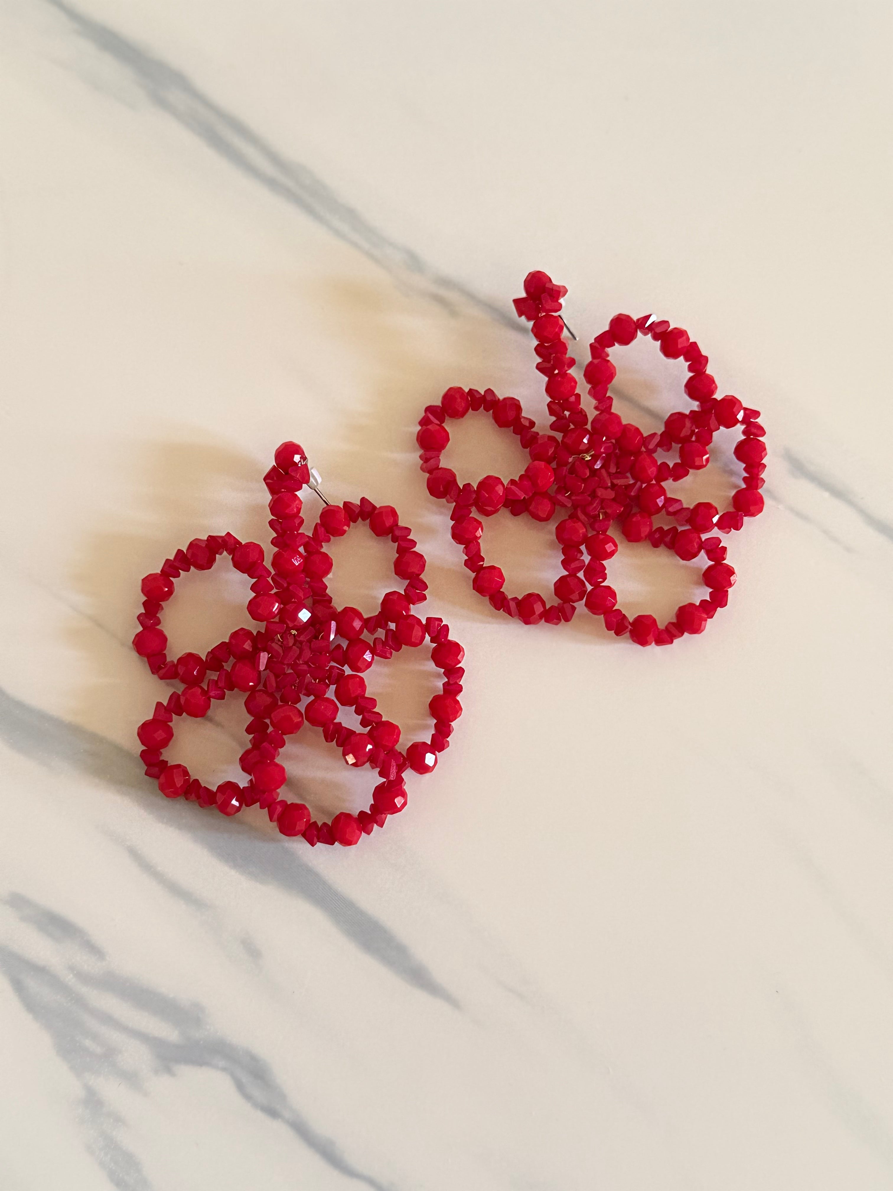 Hibiscus Earrings