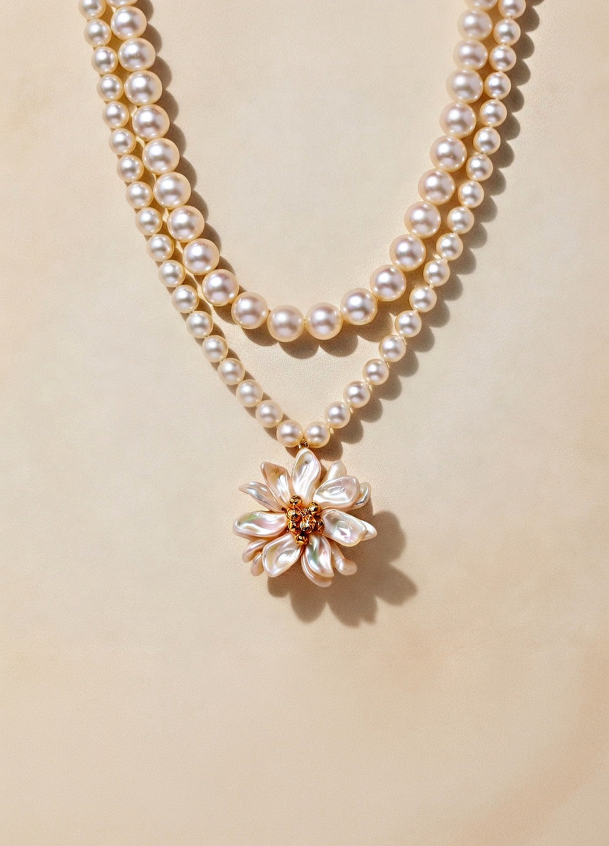 Flor de Perla Necklace