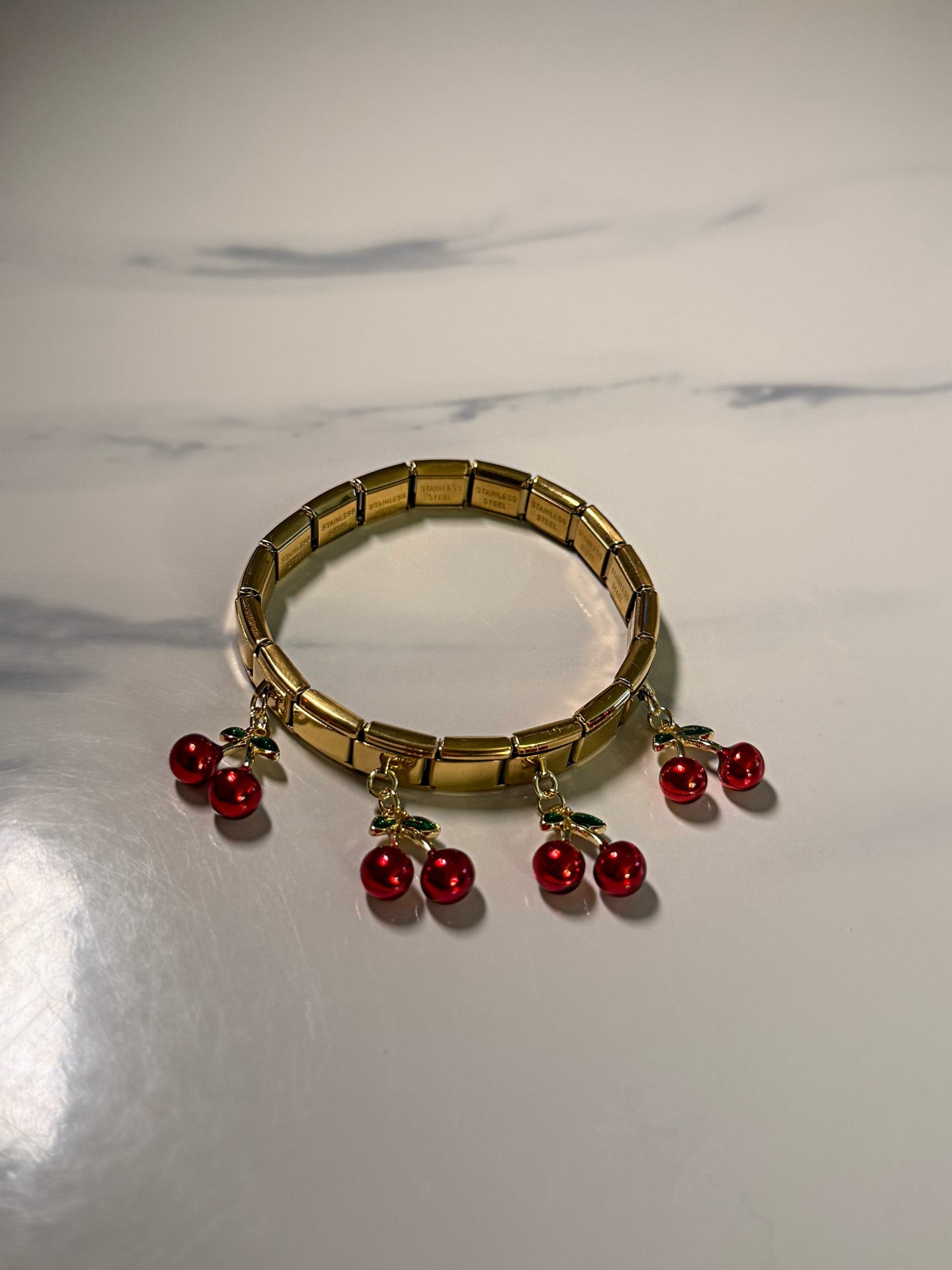 Berry Charm Bracelet