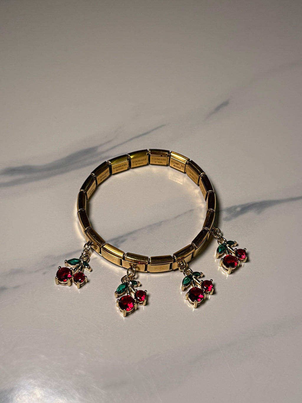 Berry Charm Bracelet