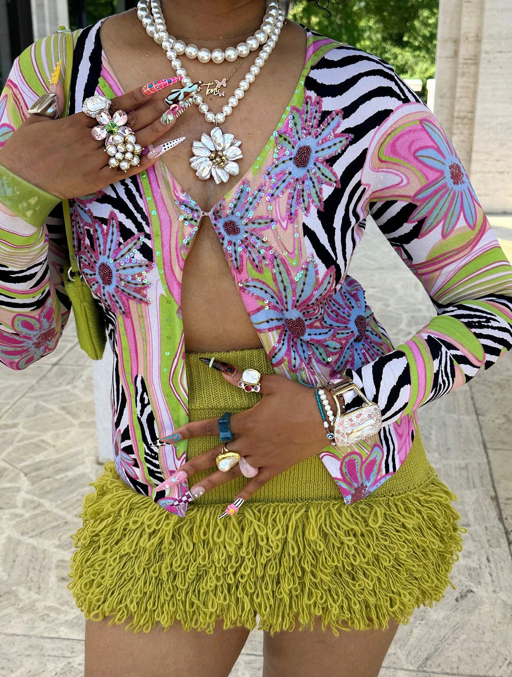 Flor de Perla Necklace
