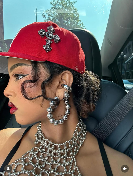 Silver Bubble Earrings